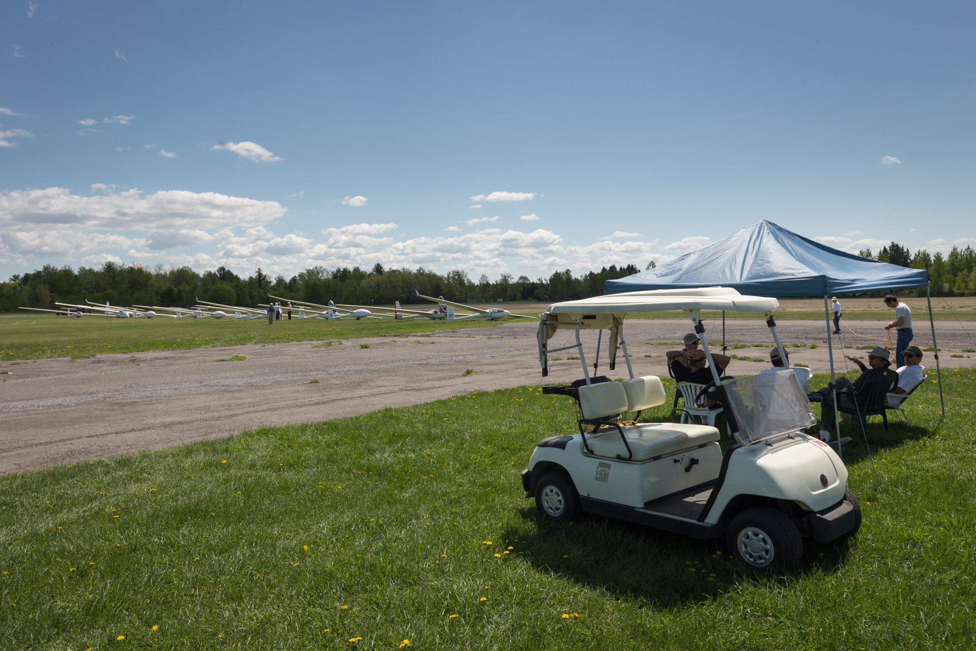 Flight line - Courtesy of Rob Williams