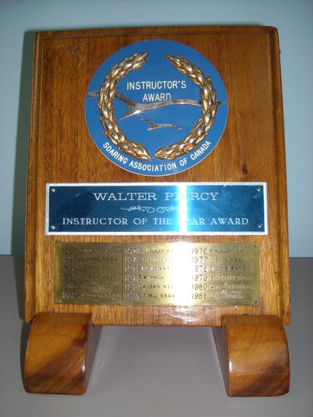 Walter Piercy Trophy Instructor of the Year