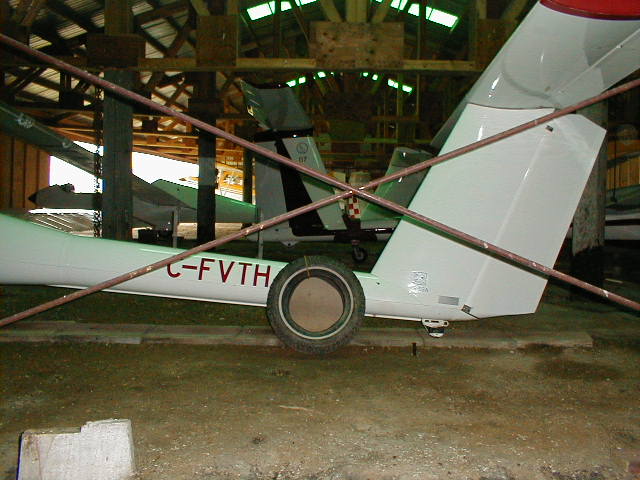 Winnipeg Gliding Club hangar.