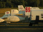 resting after a tough day of competition - ON provincials 2007