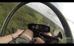 Terry McElligott Landing his DG-200 at SOSA Gliding Club, Rockton, ON