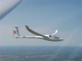 Marian Nowak's homebuilt Egret ... at Toronto Soaring