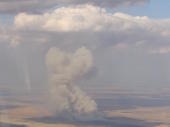 Pyrocumulus south of Fannystelle - Aug 25 2007