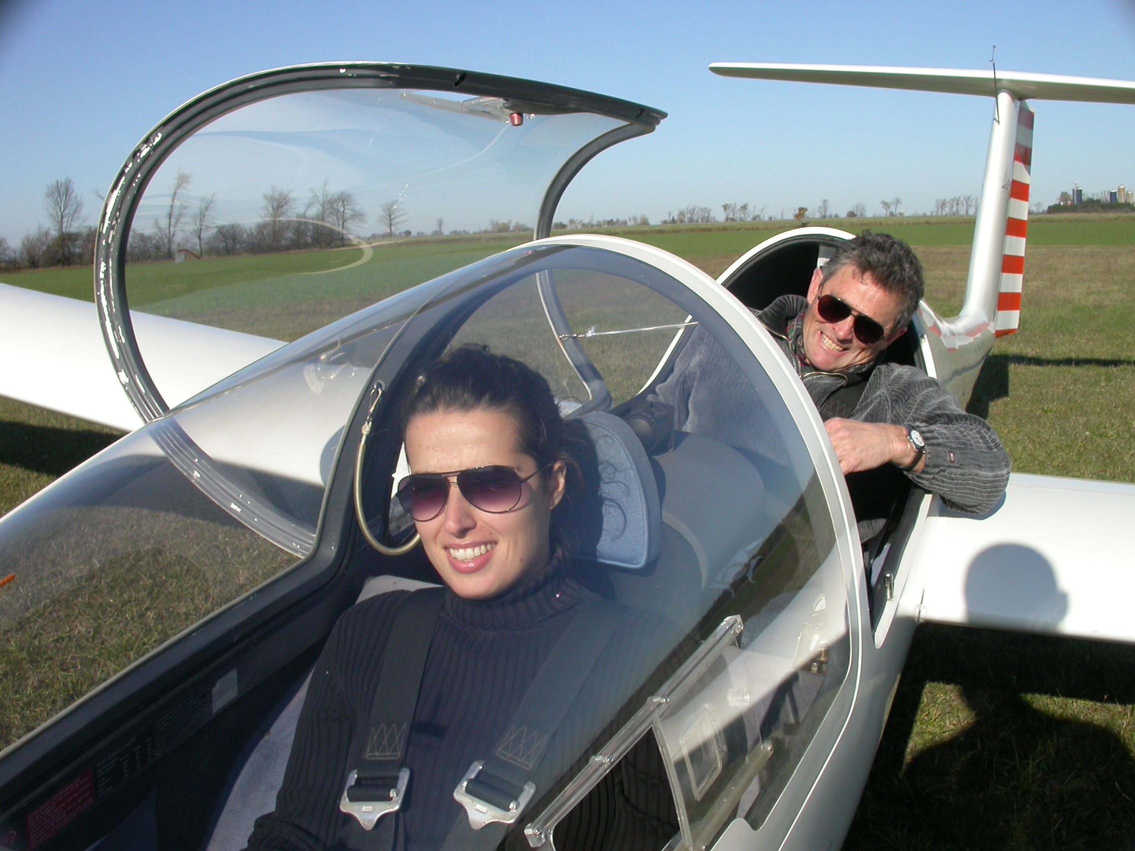 Guest flight ... at Air Sailing Club