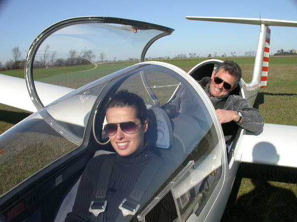 Guest flight ... at Air Sailing Club