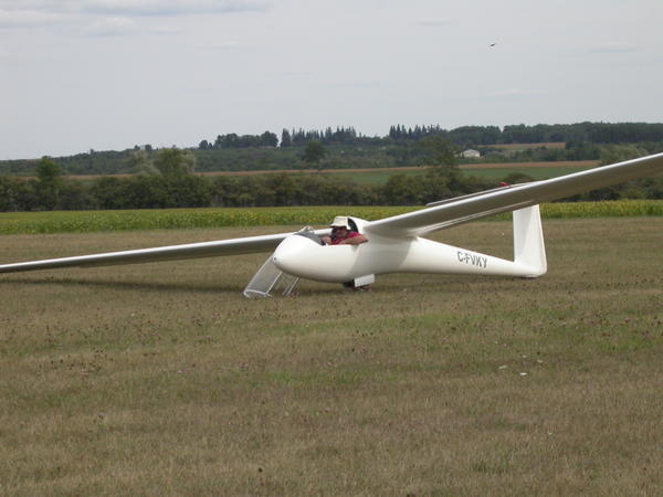 Martin Brugger in his Phoebus C ... at Air Sailing